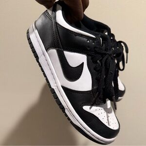 Nike Kids Black and White Sneakers